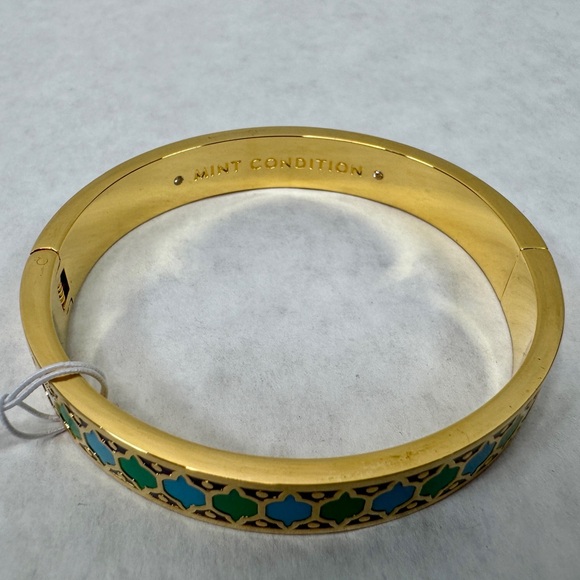 KATE SPADE Mint Condition Idiom Bangle Bracelet - WBRUE163 - Picture 5 of 8